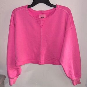 Aerie - Super Cute Cropped Sweater - Hot Pink - Size XS Worn Twice - Like New